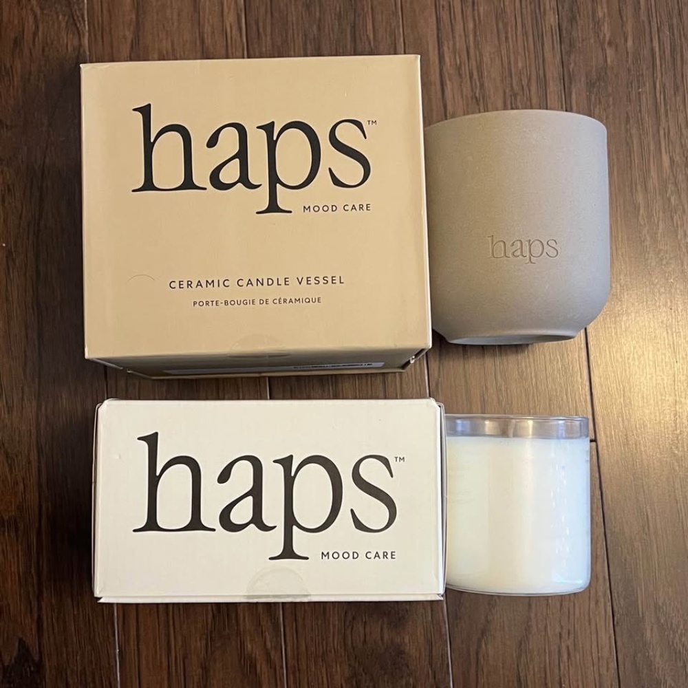 Haps Candle and Vessel - Drunk Text